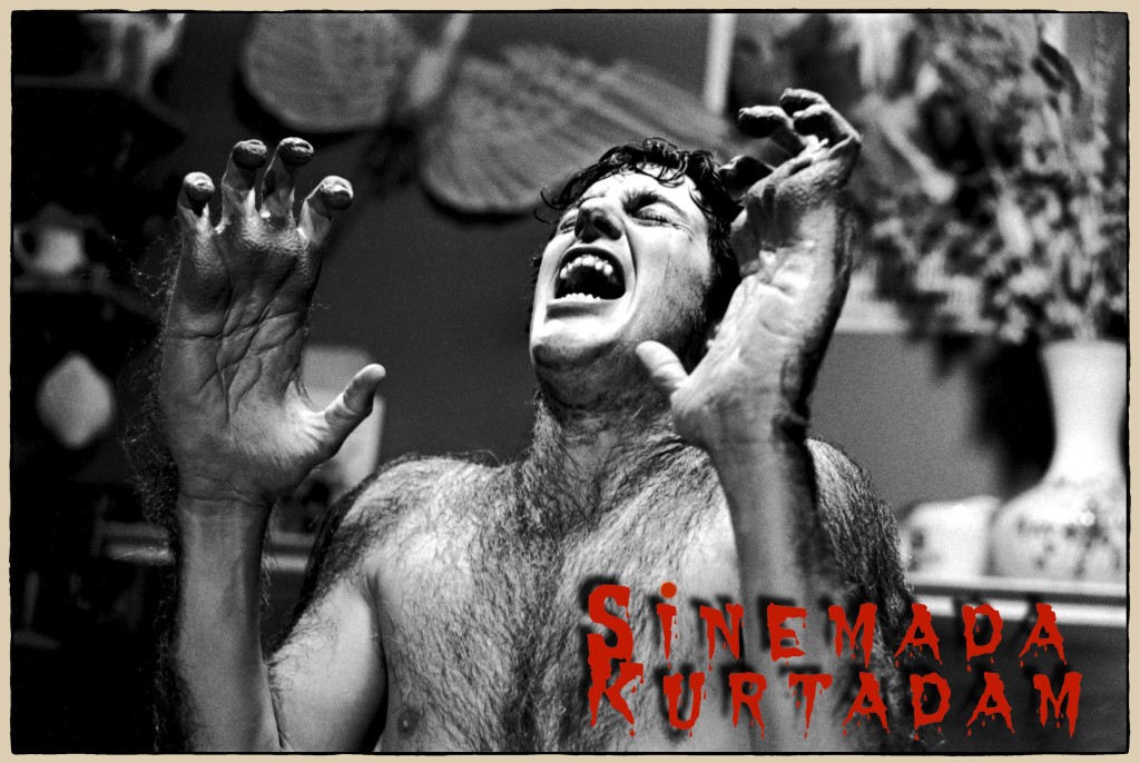 David Naughton in AN AMERICAN WEREWOLF IN LONDON, 1981.